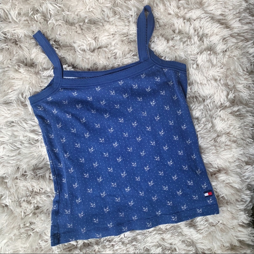 Tommy Hilfiger Floral Tank Top 💘 Size: Medium